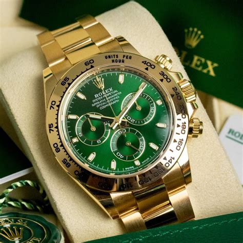 rolex daytona money green|Rolex daytona green price.